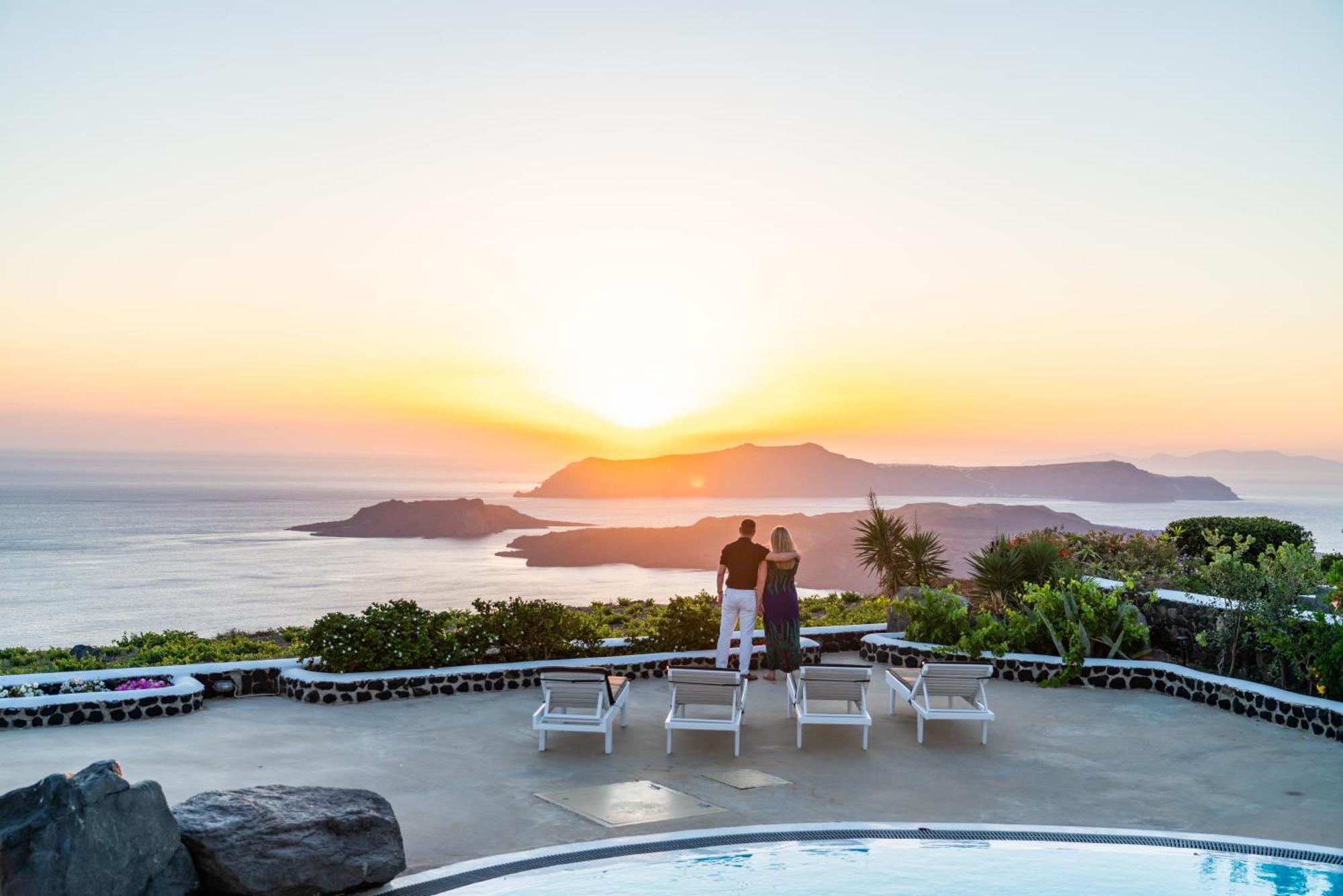 Villa Oinos - Sunset Views Ormos Athinios Exterior foto
